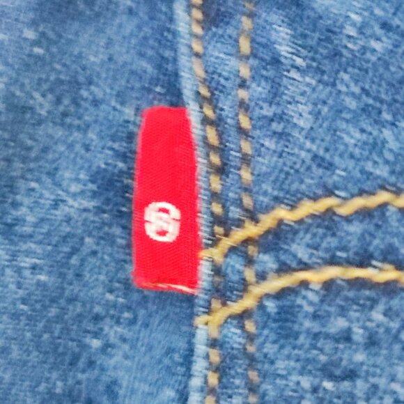 Levi's jeggings stretchy slim fit straight denim blue women's size 10 - Picture 8 of 13